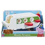 Avion en bois Peppa Pig avec 1 personnage