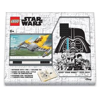 LEGO SW Naboo notebook w/Pen+building toy