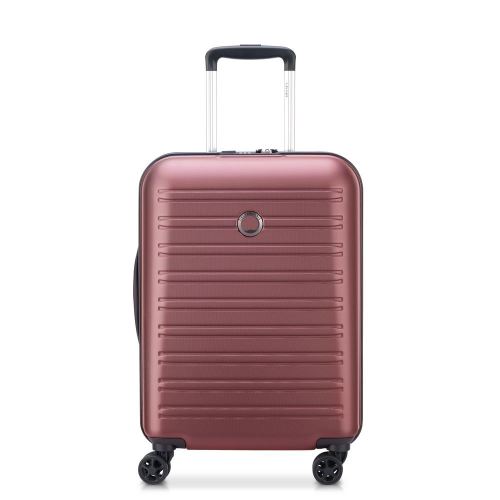 Valise trolley cabine Segur 2.0 Delsey Slim 55 cm Lilas