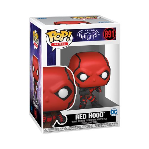 Figurine Funko Pop Games Gotham Knights Red Hood État correct - Funko reconditionné disponible sur Fnac