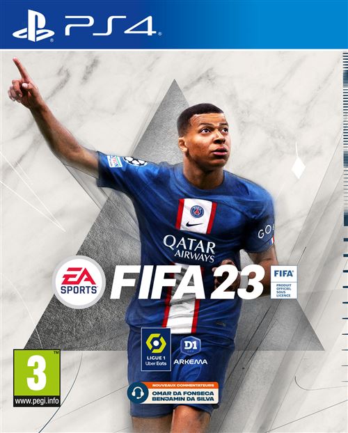 Pochette avant du jeu FIFA 23 PS4