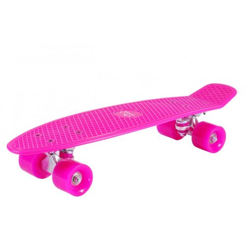 Hudora - 12135 - Vélo et Véhicule pour Enfant - Skateboard Retro - Rose