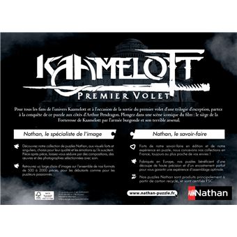 Puzzle 1000 pièces Nathan La forteresse de Kaamelott