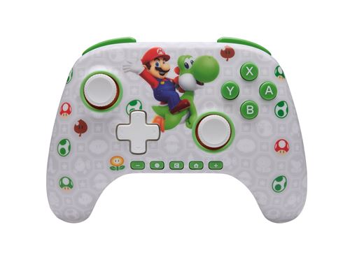 Manette sans fil PowerA Mario & Yoshi pour Nintendo Switch 2