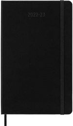 Agenda scolaire Moleskine 2022 2023 Semainier grand format Souple Noir