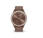 Montre connectée Garmin Vivomove Sport Marron avec bracelet Chocolat