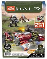 Jeu de construction Mega Bloks Halo coffret Ghost détourné