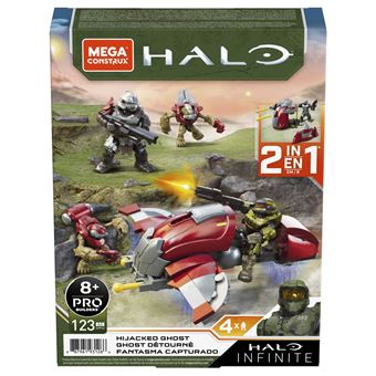 Jeu de construction Mega Bloks Halo coffret Ghost détourné