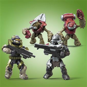 Jeu de construction Mega Bloks Halo coffret Ghost détourné