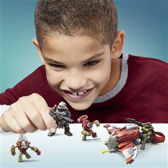 Jeu de construction Mega Bloks Halo coffret Ghost détourné