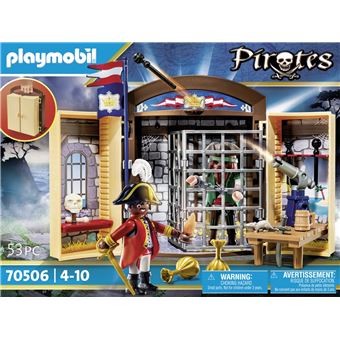 Playmobil Pirates 70506 Boîte de jeu Pirate Adventure