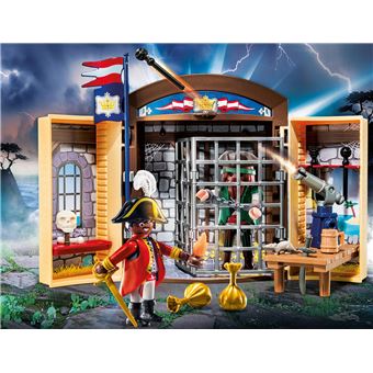 Playmobil Pirates 70506 Boîte de jeu Pirate Adventure