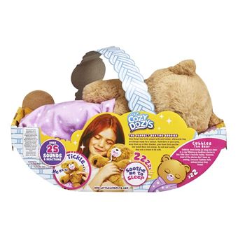Peluche interactive Little Live Pets Ourson Cubbles Cozy Dozys