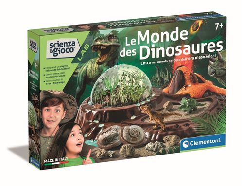 Science et jeu : Le monde des dinosaures Clementoni Jeux - vue 1