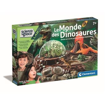 Jeu de sciences et d'expérience Clementoni Le monde des dinosaures