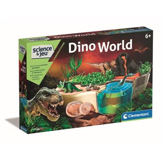 Jeu de sciences et d'expérience Clementoni Le monde des dinosaures