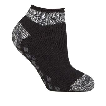 Chaussettes Heat Holder lounge basses Taille 37-42 Noir et Gris - 1