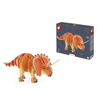 Puzzle 3D Janod Dino Le Tricératops 32 pièces