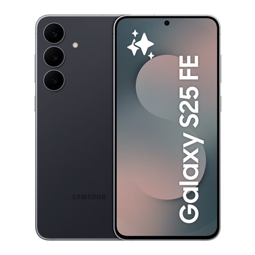 Smartphone Samsung Galaxy S25 FE Enterprise Editon 6,7” 5G Nano SIM 128 Go Noir de jais