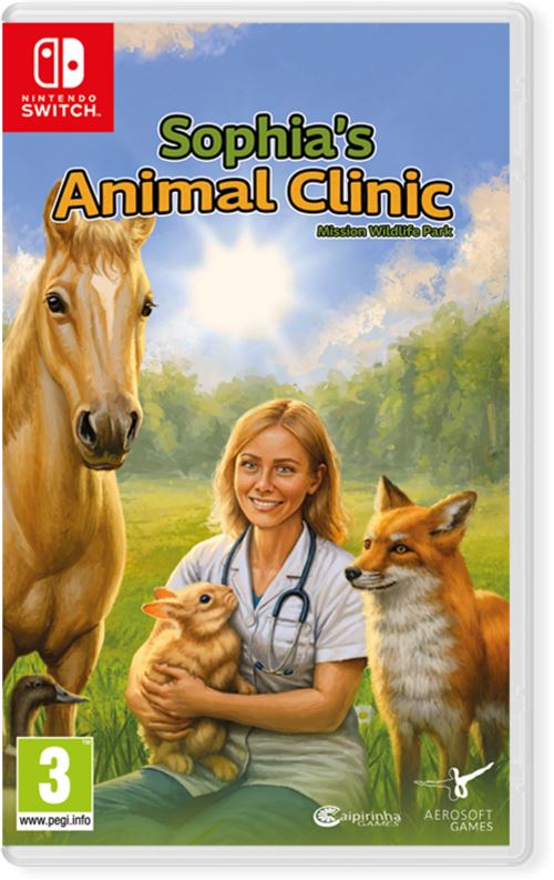 Sophia' Animal Clinic Mission Wildlife Park Nintendo Switch