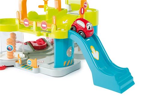 Premier garage Vroom Planet+DVD Smoby | King Jouet France - Garages et