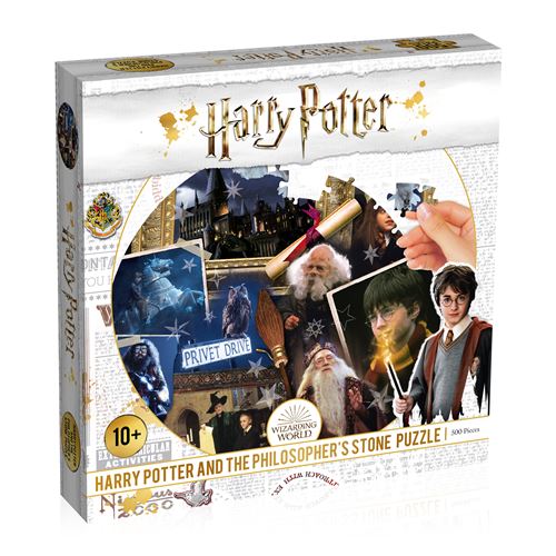 Winning Moves Harry Potter and the Philosopher's Stones Puzzel 500 stuks - [Artikel bestemd voor de Franse markt (niet verkrijgbaar in het Nederlands)]