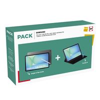Pack Tablette Tactile Samsung Galaxy Tab S10 FE+ 13,1" Wi-Fi 128 Go Anthracite + BookCover Keyboard Slim