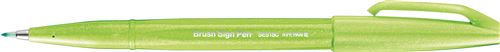 Pentel Arts Pentelarts Stylo Feutre Brush Sign Pen Ses 15, Vert Pastel