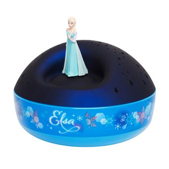 veilleuse projecteur d/étoiles avec les personnage Elsa anna Frozen Disney