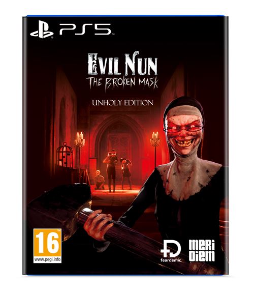 Acheter Evil Nun The Broken Mask Unholy Edition PS5 État correct - 28,75 € Evil Nun The Broken Mask Unholy Edition PS5 État correct - Microids Distribution reconditionné disponible sur Fnac