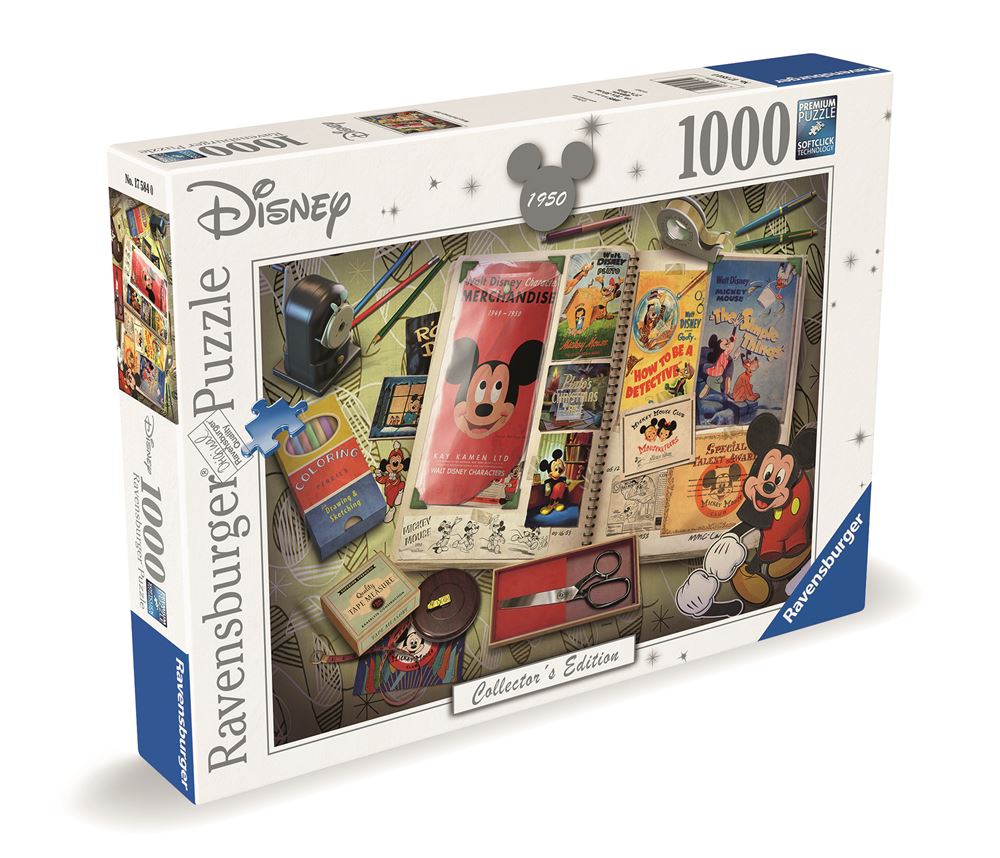 Puzzle Disney Ravensburger 1000 pièces Mickey anniversaire 1960 – La