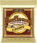 Jeu de cordes guitare acoustique Ernie Ball 2004 Earthwood 80/20 Bronze Light 11-52