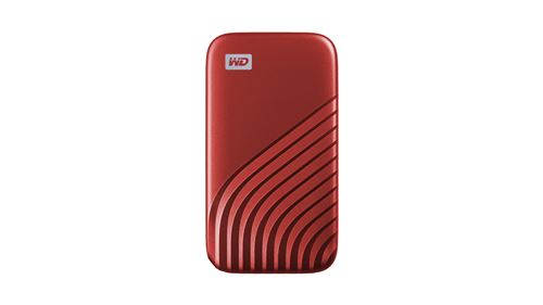 Disque SSD Externe Western Digital My Passport™ 500 Go Rouge