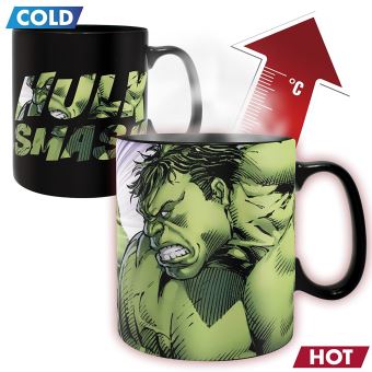 MARVEL-MUG HEAT CHANGE 460 ML-HULK SMASH