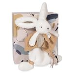 Doudou pompon Doudou et Compagnie Happy Wild Naturel