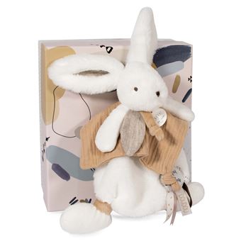 Doudou pompon Doudou et Compagnie Happy Wild Naturel