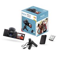Pack Appareil photo compact pour Vlogging Sony ZV-1 Noir + Poignée trépied VCTSGR1