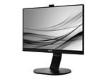 Philips Brilliance B-line 221B7QPJKEB - Écran LED - 22" (21.5" visualisable) - 1920 x 1080 Full HD (1080p) @ 60 Hz - IPS - 250 cd/m² - 1000:1 - 5 ms - HDMI, VGA, DisplayPort - haut-parleurs - noir texturé