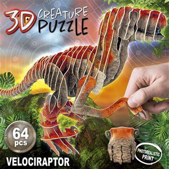 Puzzle Velociraptor 3d Creature