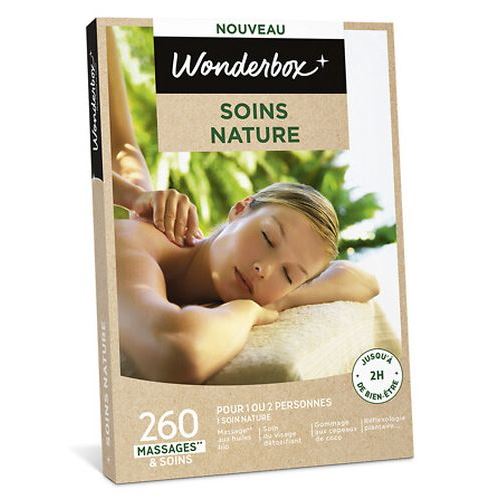 Coffret cadeau Wonderbox Soins Nature