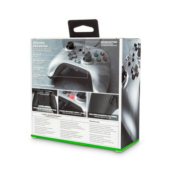 Manette filaire améliorée PowerA pour Xbox Séries X/S Camouflage Métallique