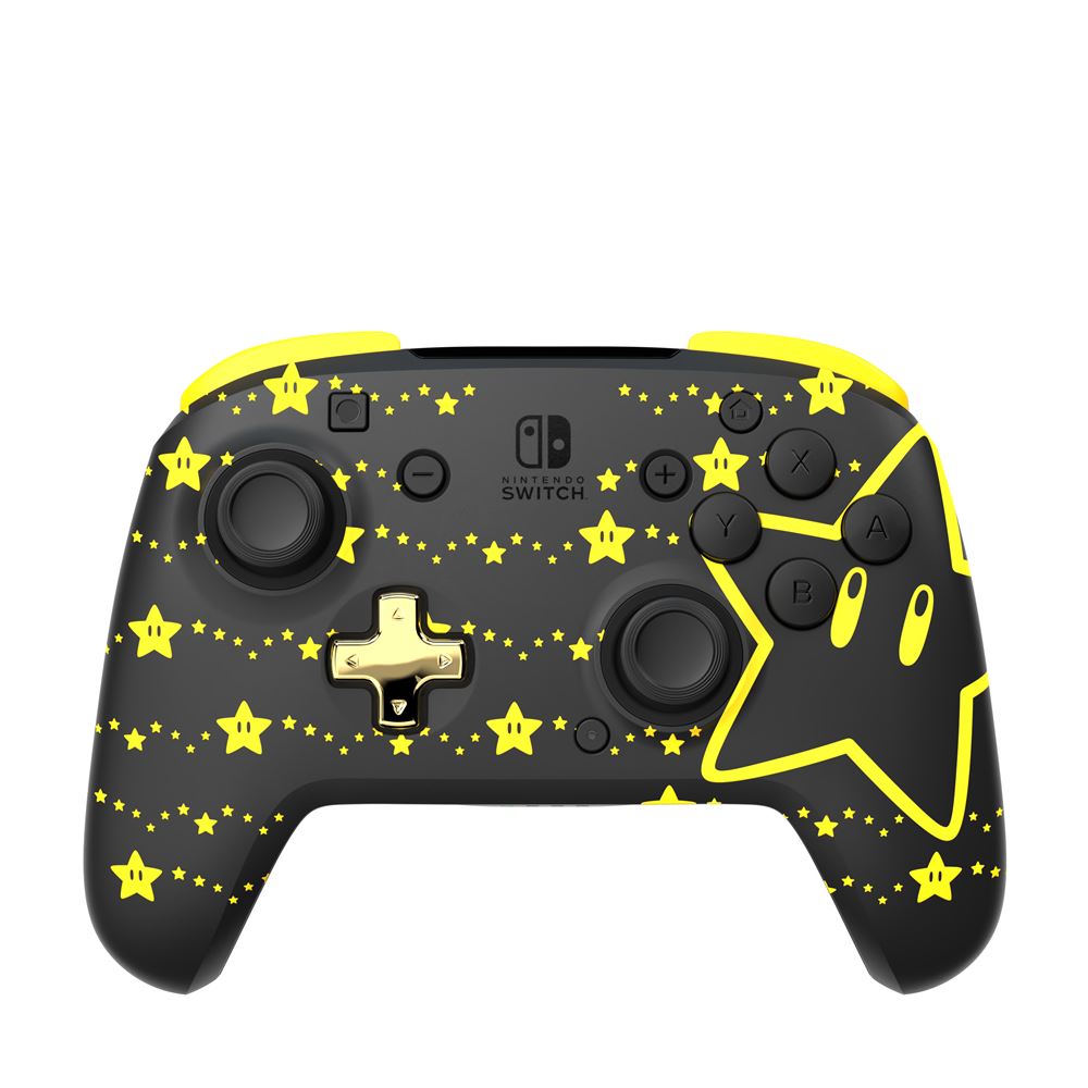 Manette Sans Fil Pdp Rematch Glow Super Star Pour Nintendo Switch Et Nintendo Switch Mod Le Oled