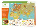 Mousses XL Animaux et Cartes Monde Stick N Fun