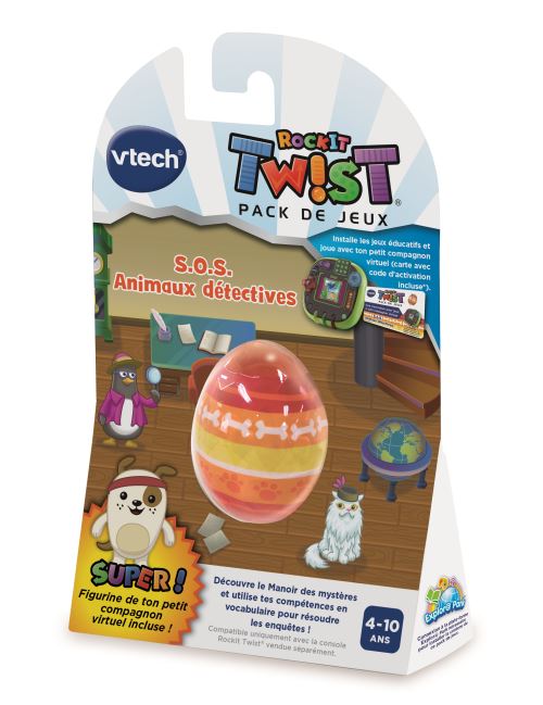 Jeu éducatif Rockit Twist SOS animaux detectives Vtech État correct - VTech reconditionné disponible sur Fnac