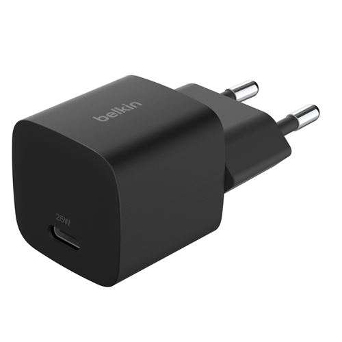 Chargeur secteur USB-C® Belkin BoostCharge Power Delivery 25 W Noir