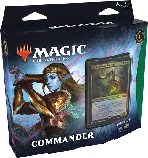 Jeu de cartes Magic Commander Deck 20 Modèle aléatoire