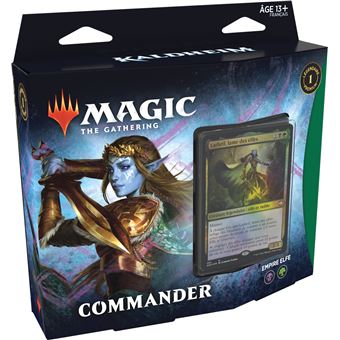 Jeu de cartes Magic Commander Deck 20 Modèle aléatoire