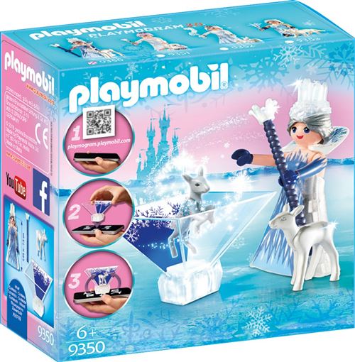 Playmobil Magic 9350 Princesse Cristal avec Cristal Holographique 3D