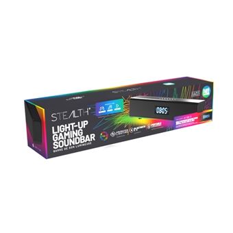 Barre de son lumineuse Just For Games Stealth Light Up Noir - 1