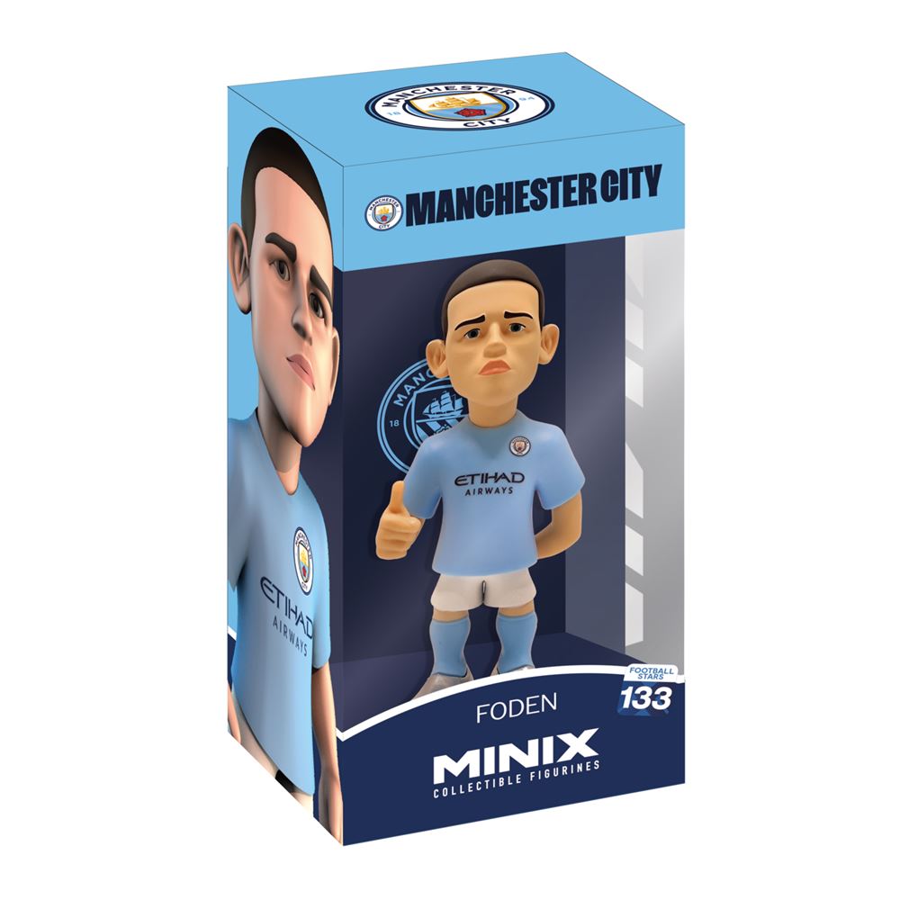 Figurine Minix Football Stars 133 Manchester City Foden 47 - Figurine de  collection | Cadeaux Noël fnac Belgique